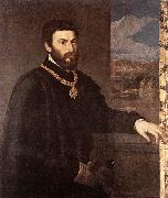 TIZIANO Vecellio Portrait of Count Antonio Porcia t China oil painting reproduction